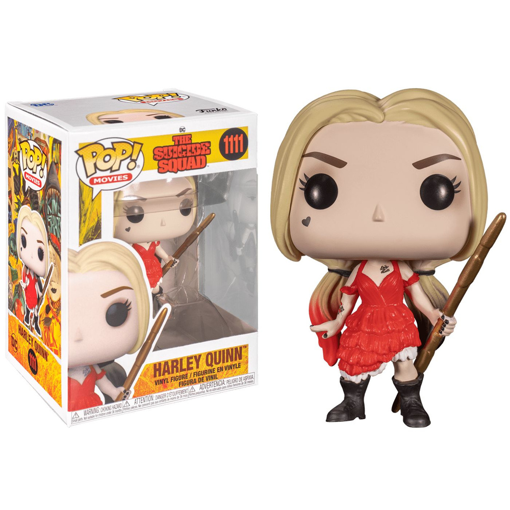 Фигурка Funko Pop! Harley Quinn with Dress (Фанко Поп Харли Квинн в платье)  #1