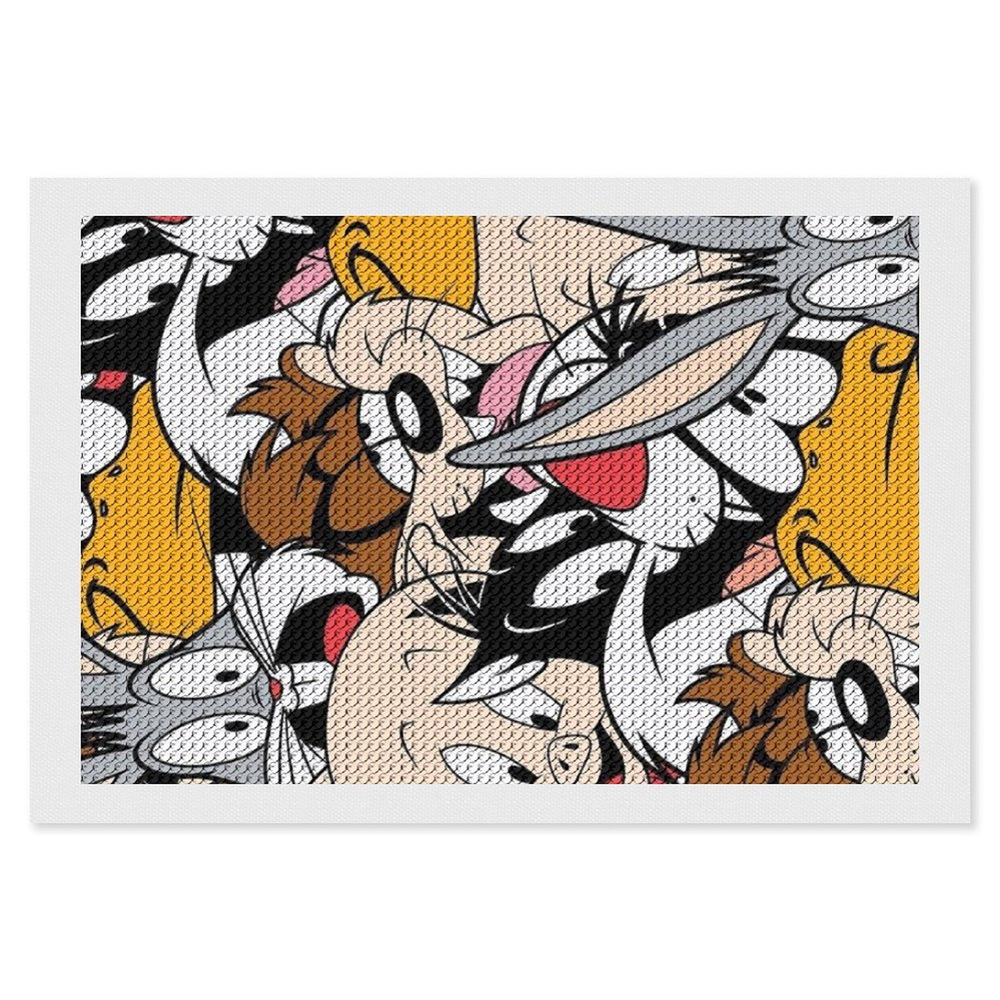 LOONEY TUNES Алмазная мозаика Вышивка Живопись Картина стразами 20х30 см  #1