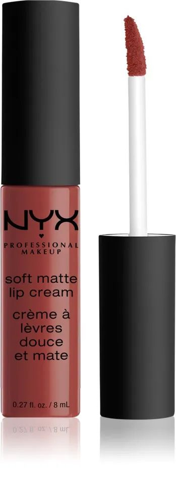 NYX Professional Makeup Soft Matte Lip Cream - легкая матовая жидкая помада / 32 Rome 8 ml  #1