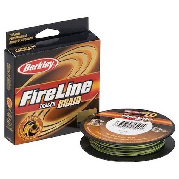 Леска плетеная Berkley FireLine Braid Tracer 0,28мм, 29,4кг, 110м #1