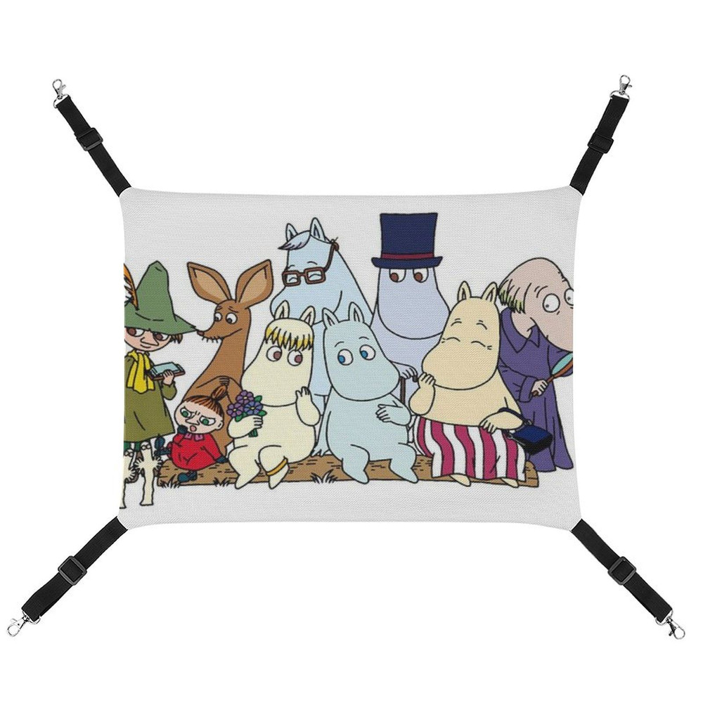 Moomin Лежанка для мелких животных большой 43x33 см Для шиншилл, кроликов, кошки. Подвесной домик для #1