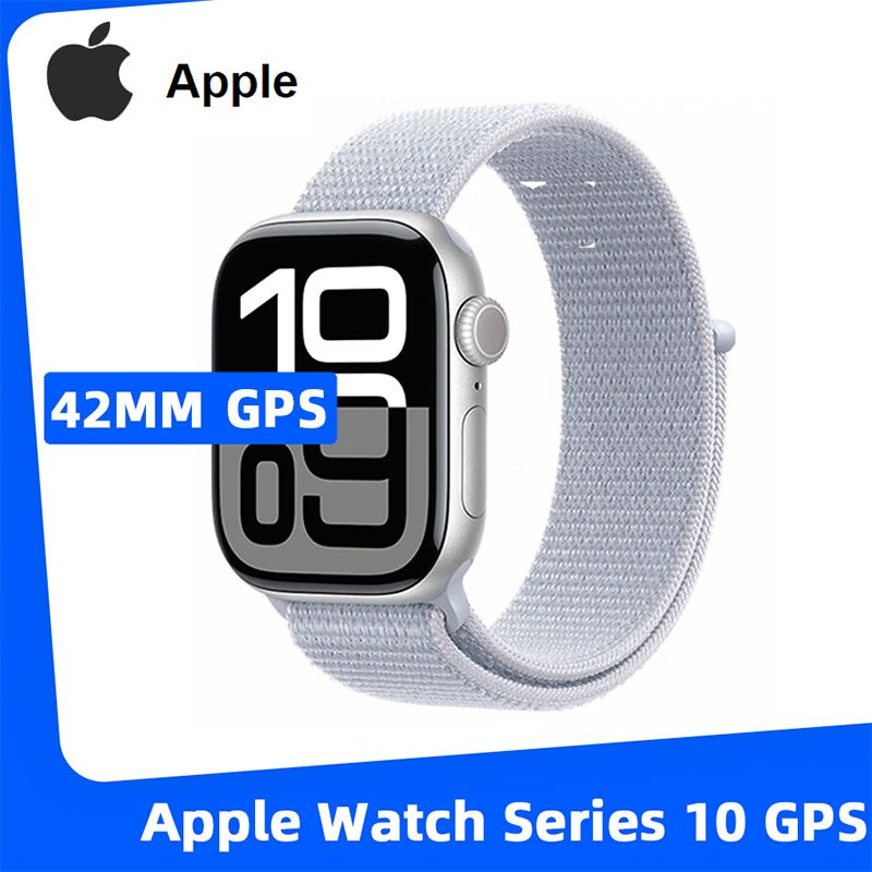 Apple Умные часы Умные часы S10 Apple Watch Series 10 GPS Версия 42 мм Aluminium Case, Textile sport #1