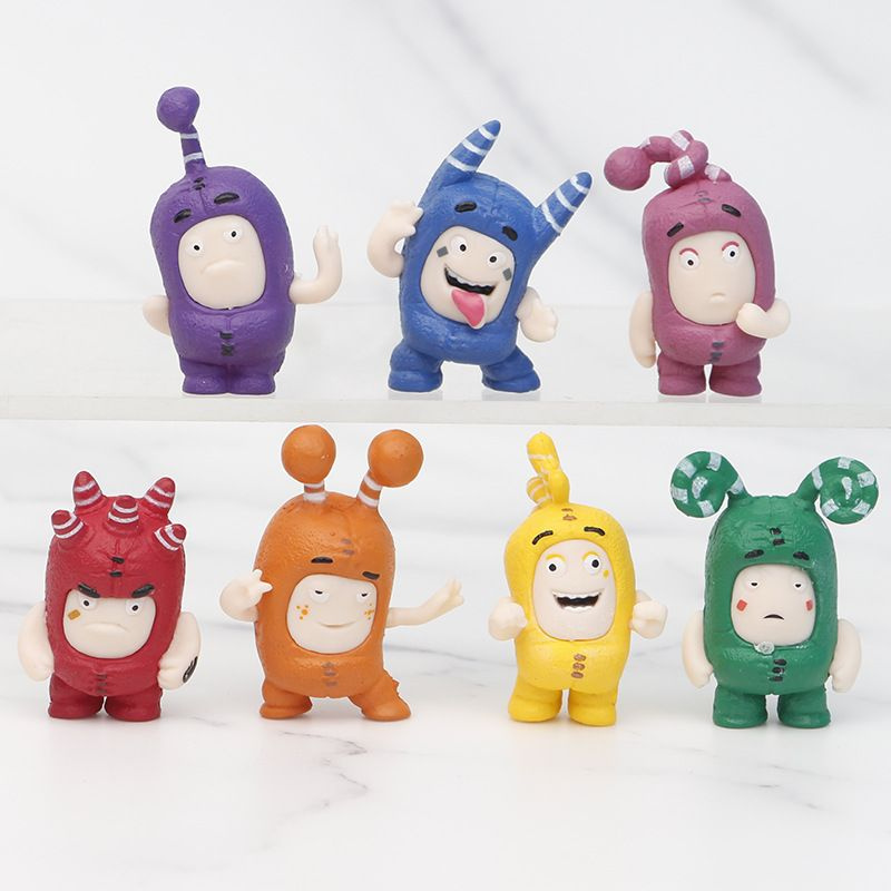 Набор фигурок Чудики - Oddbods 7 шт #1