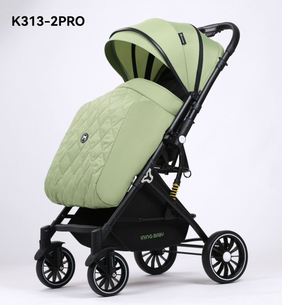 Коляска прогулочная Ining baby Ining baby K313-2 PRO, оливковый #1