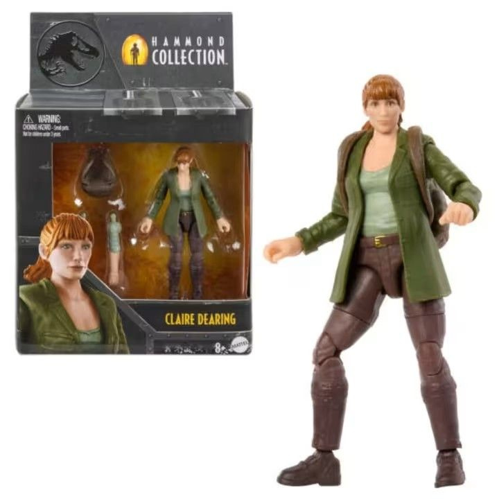 игрушки mattel фигурки Jurassic World Hammond Collection Claire Dearing Action Figure With Accessories, #1