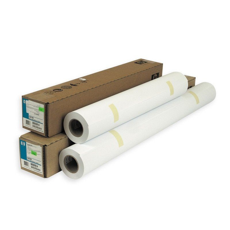 Бумага широкоформатная C6035A HP BrightWhiteInkJet Paper 90 г/кв. м 24 дюйм 610 mm x 45.7 m  #1