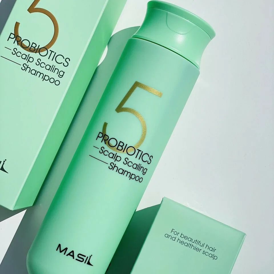 Masil 5 Probiotics Scalp Scaling Shampoo (Глубоко очищающий шампунь для волос с пробиотиками)  #1