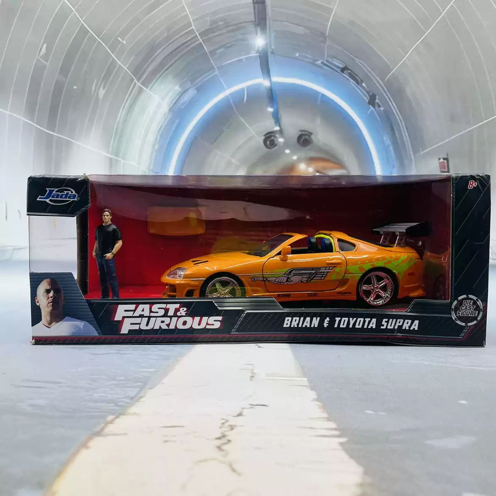 Модель автомобиля JADA fast&furious brian toyota supra #1