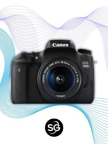 фотоаппарат Canon EOS 760D Kit 18-55 IS STM #1