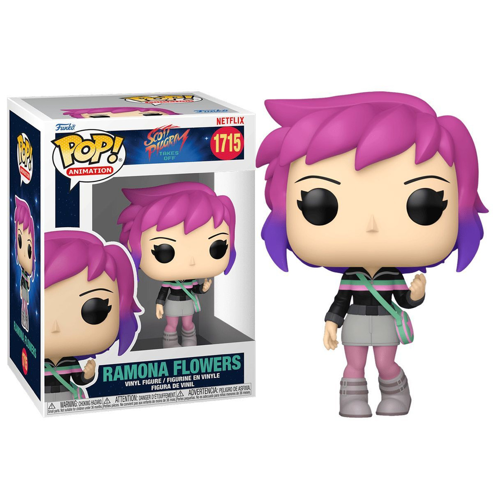 Фигурка Funko Pop! Scott Pilgrim: Ramona Flowers (Фанко Поп Рамона Флауэрс из мультсериала Скотт Пилигрим #1