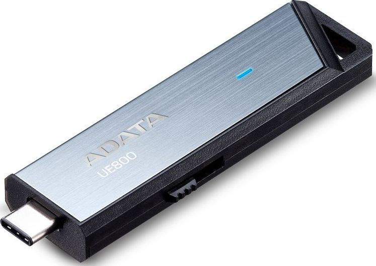 USB Флеш-накопитель A-Data 128Gb UE800 AELI-UE800-128G-CSG USB3.2, серебристый  #1