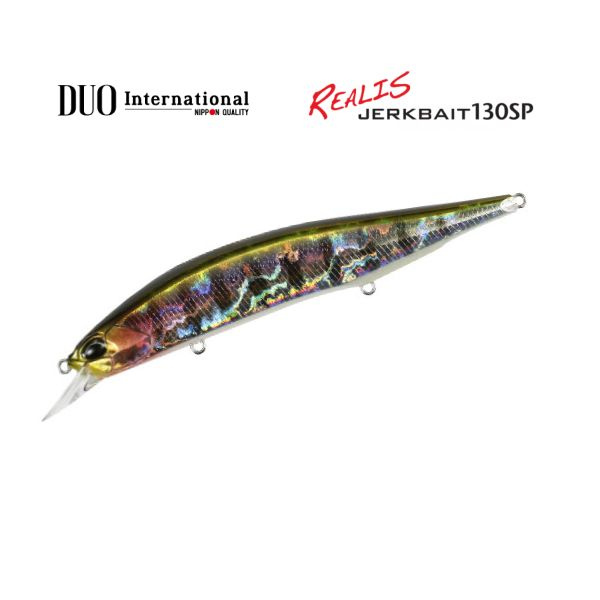 Воблер DUO Realis Jerkbait 130SP ADA3058 Prism Gill #1