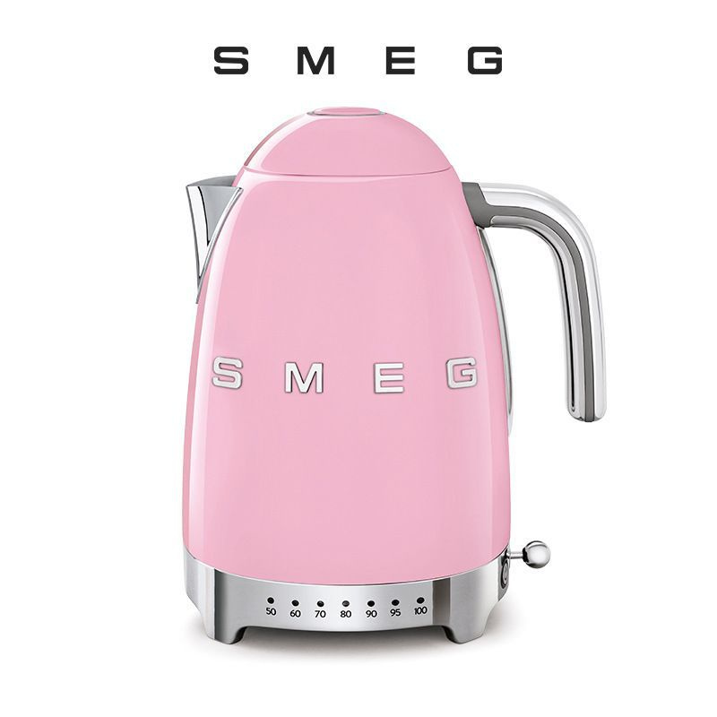 Smeg Электрический чайник KLF04PKEU 50's Style 1,7 л., розовый #1