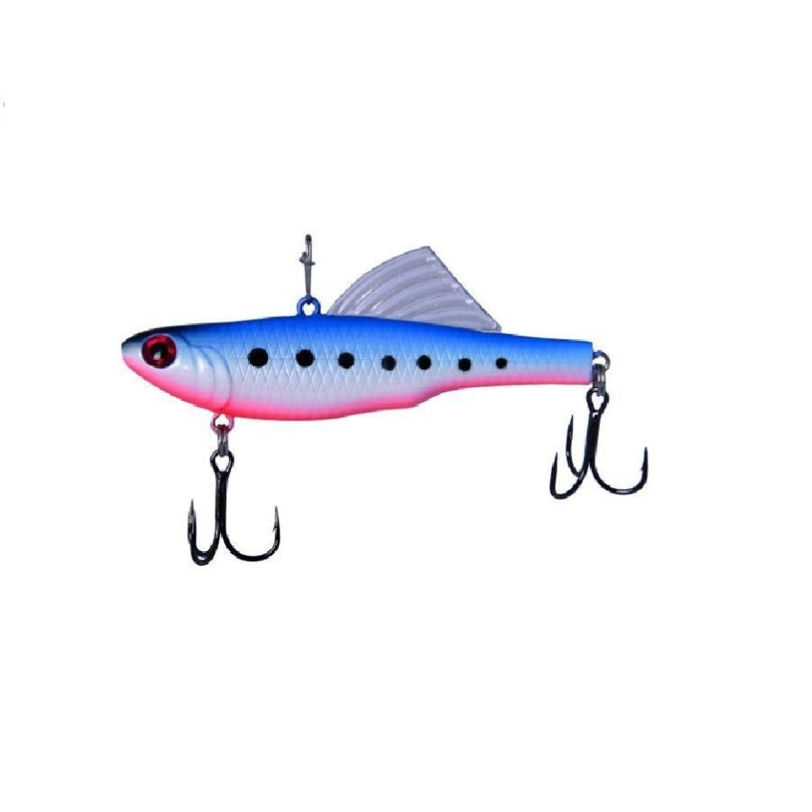 Виб ECOPRO Sandra-M 85мм 19г 085 Milk Blue Shad #1