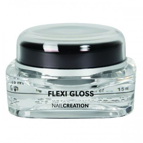 Nail Creation Финишный гель для ногтей Flexi Gloss, цвет прозрачный, 15 мл  #1