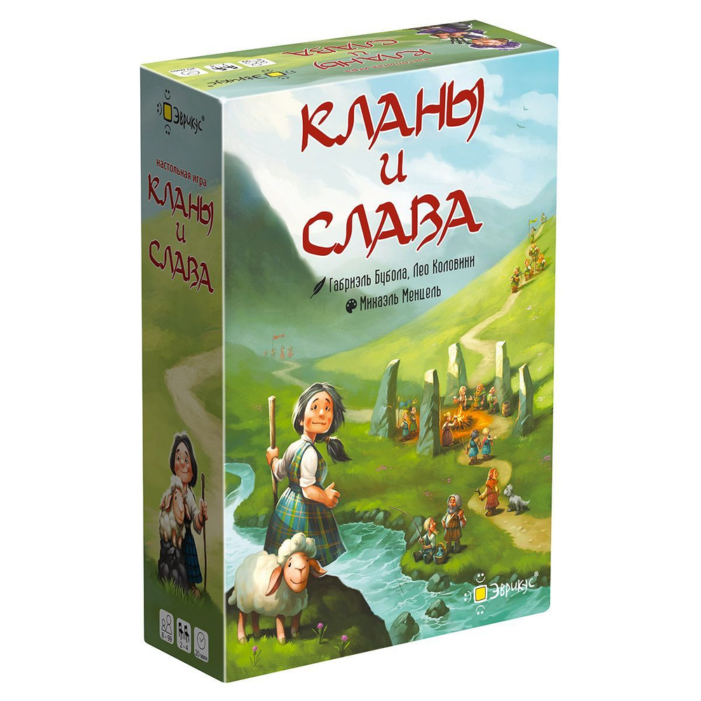 Игра настольная "Эврикус" "Кланы и слава" PG-17392 #1