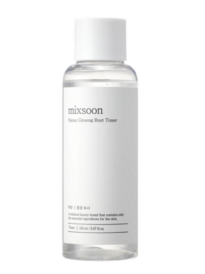 Омолаживающий тонер с экстрактом корня женьшеня Mixsoon Panax Ginseng Root Toner #1