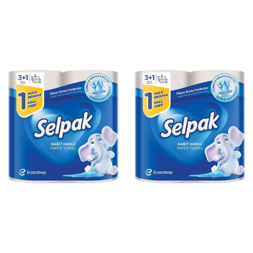 Selpak Бумажные полотенца, 4 шт. #1