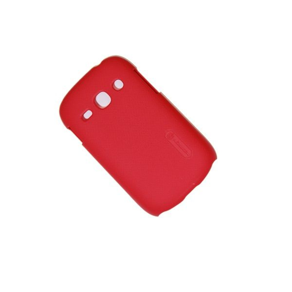 Чехол для Samsung S6810/S6812 задняя крышка пластик ребристый Nillkin красный #1