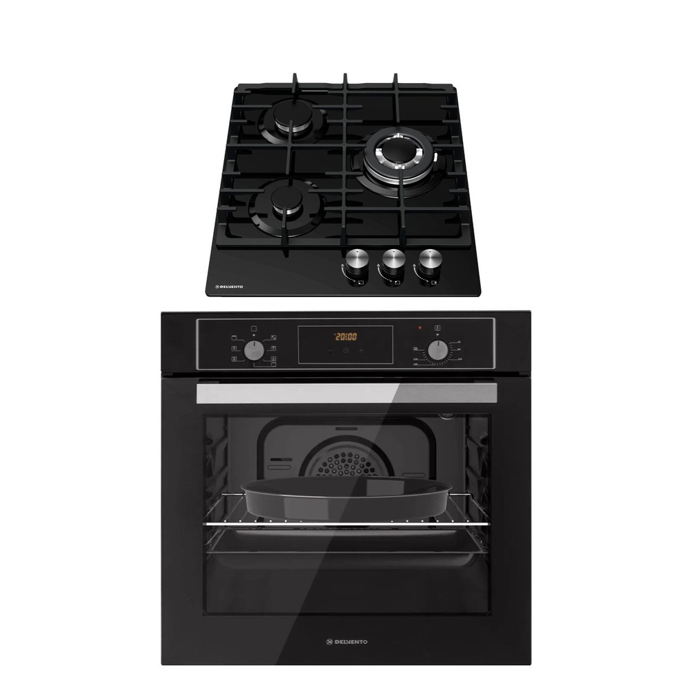 Комплект встраиваемой бытовой техники Delvento V66I74BS12 (духовой шкаф ...