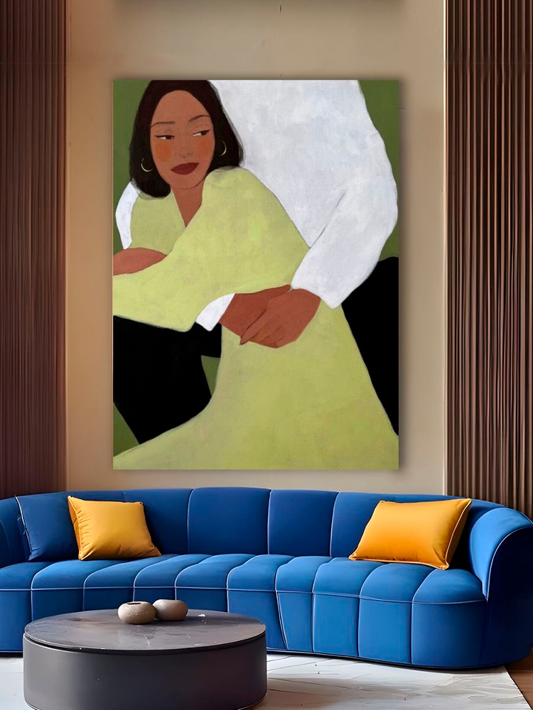 Картина на стену для интерьера Вдохновение 70х100 см. #1