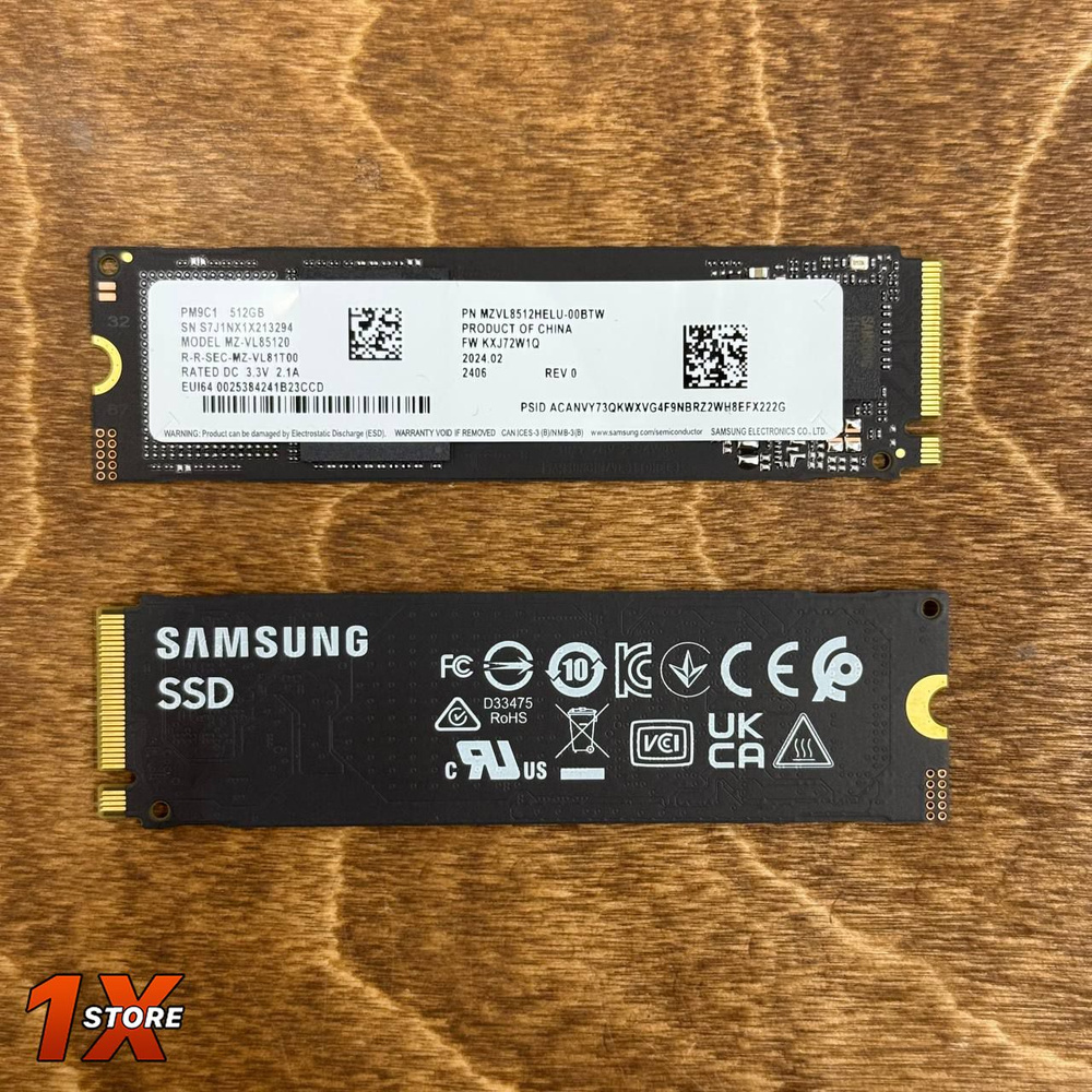 512 ГБ Внутренний SSD-диск TLC 3D NAND 2280 SSD512 (MZVL8512HELU