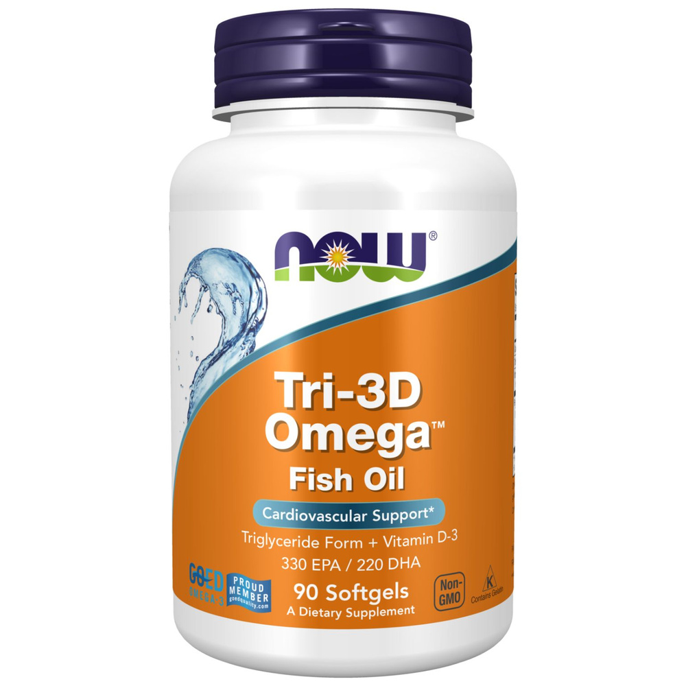 Now Tri-3D Омега, 90 капсул #1