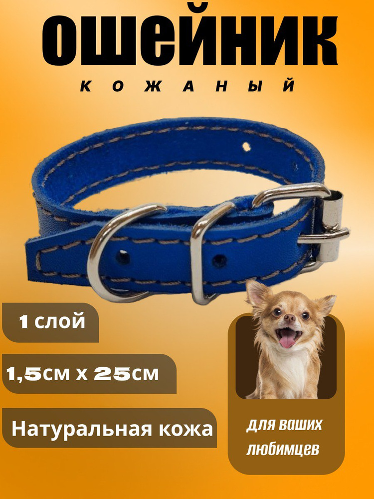 Ошейник кожаный #1