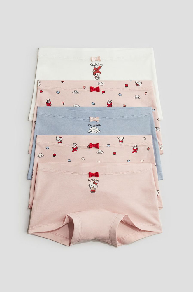 Комплект трусов боксеры, шорты H&M Hello Kitty, 5 шт #1