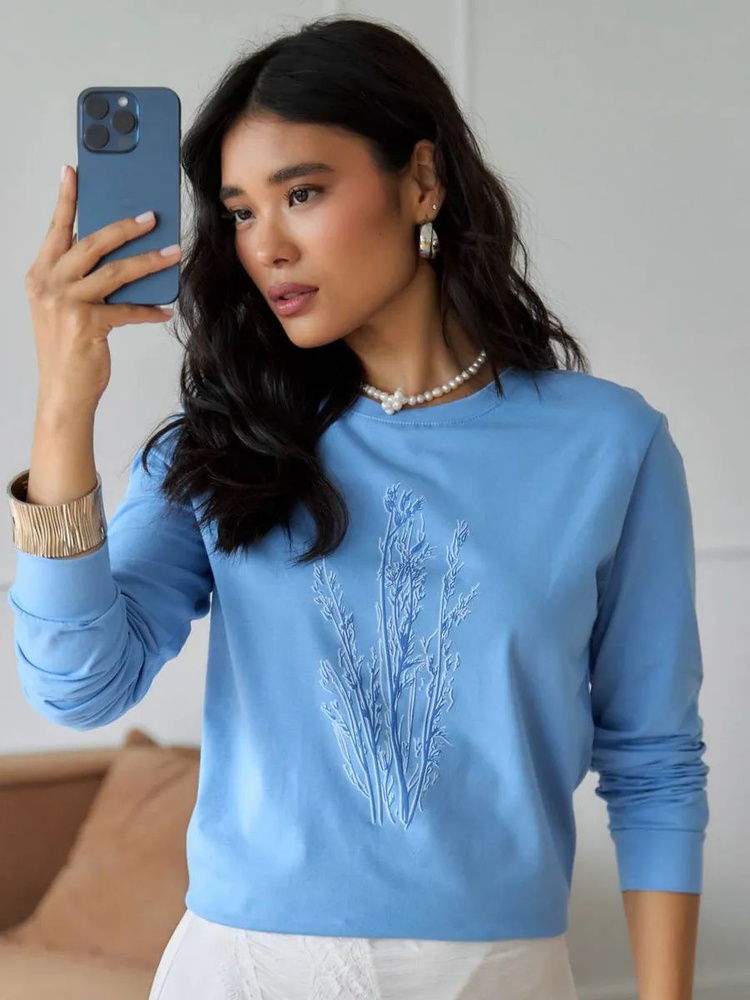 Лонгслив line of success #1