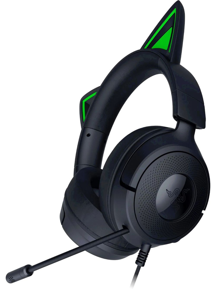 Гарнитура игровая Razer Kraken Kitty V3 X (RZ04-05350200-R3M1) проводная 1,3 м USB #1