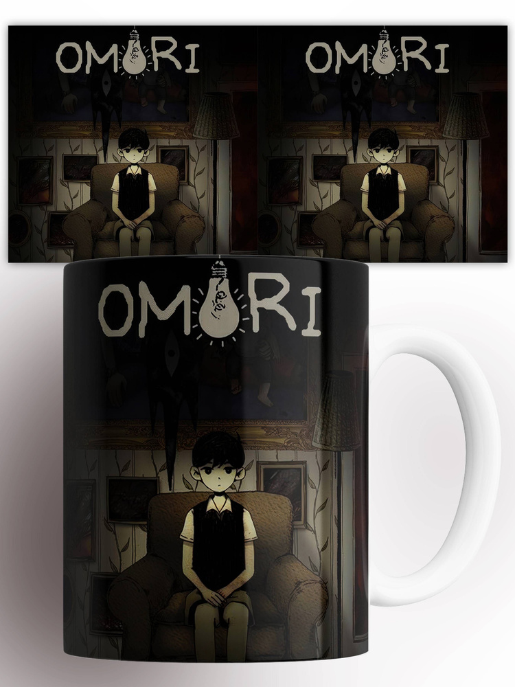 Кружка компьютерная игра Омори Omori 330 мл #1