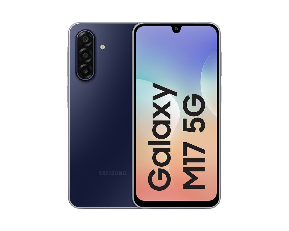 Samsung Смартфон M17 6/128 ГБ, Nano-SIM, черный #1