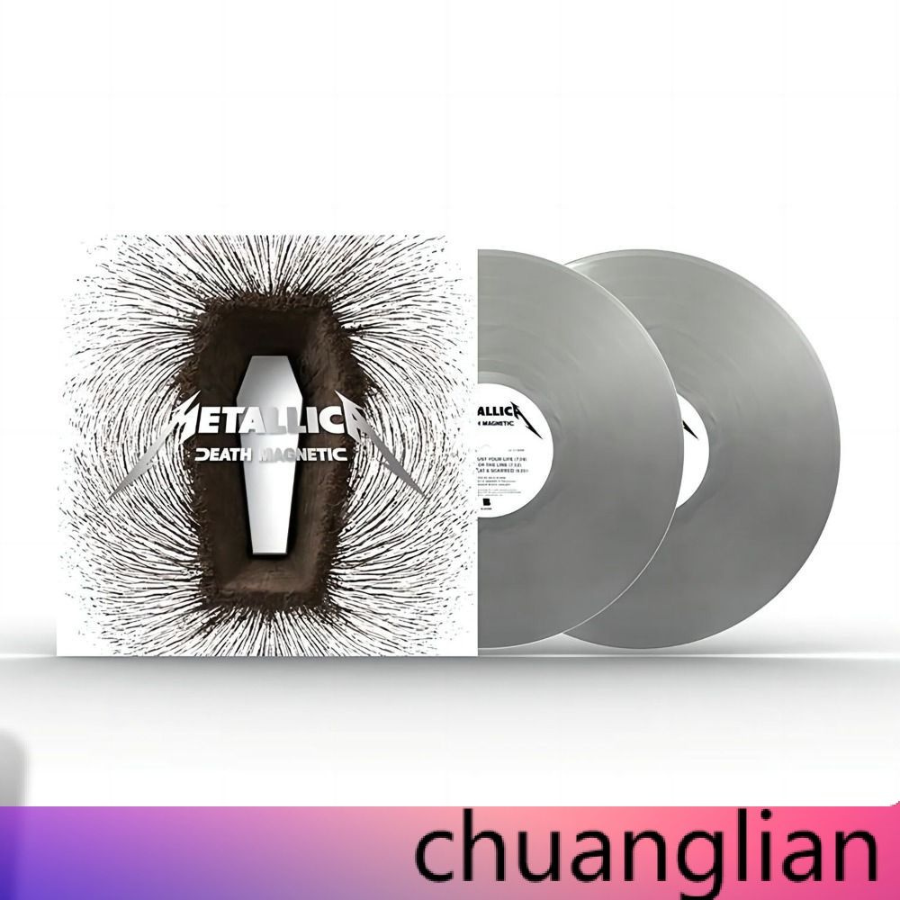 llica「Death Magnetic」[ryuseism] Виниловая Пластинка Metallica - Death Magnetic 2LP, Limited