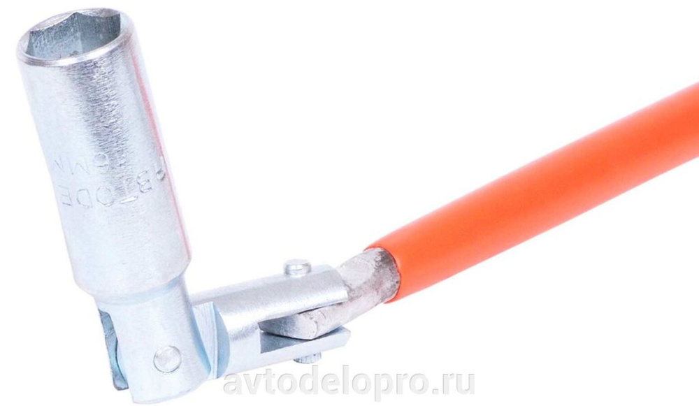 Ключ свечной 16*500 мм карданный (АвтоDело)