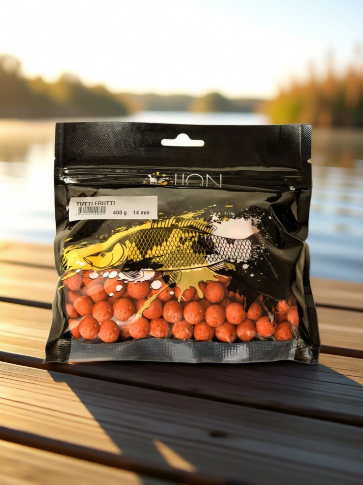 Бойлы насадочные Тутти-фрутти 14 мм 400 гр ORIGINAL Lion Baits #1