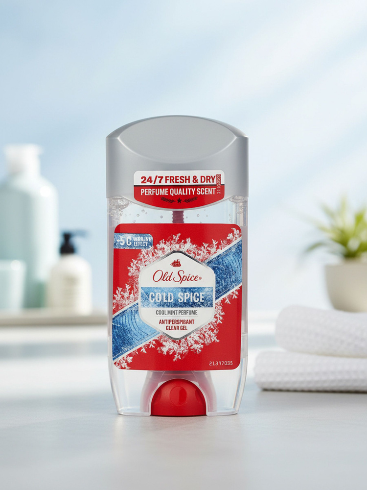 Гель-антиперспирант Old Spice Cold Spice мужской, дезодорант для тела, 70 мл #1