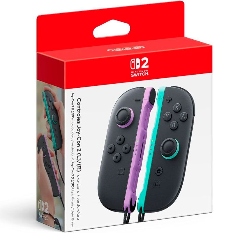 Nintendo Switch NINTENDO SWITCH JOY-CON… Набор из двух контроллеров Joy-Con 2 Light Purple/Light Green