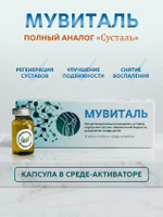 Мувиталь для суставов, 10 капсул в среде-активаторе