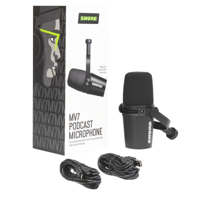 Shure MV7 Podcast Microphone купить на OZON по низкой цене