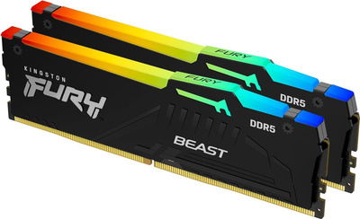 Оперативная память Kingston HyperX Fury RGB [HX437C19FB3AK2/32] 32
