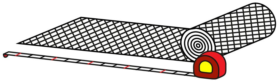 Сетка водостока для защиты желоба от листьев универсальная от 90 до 150 ...