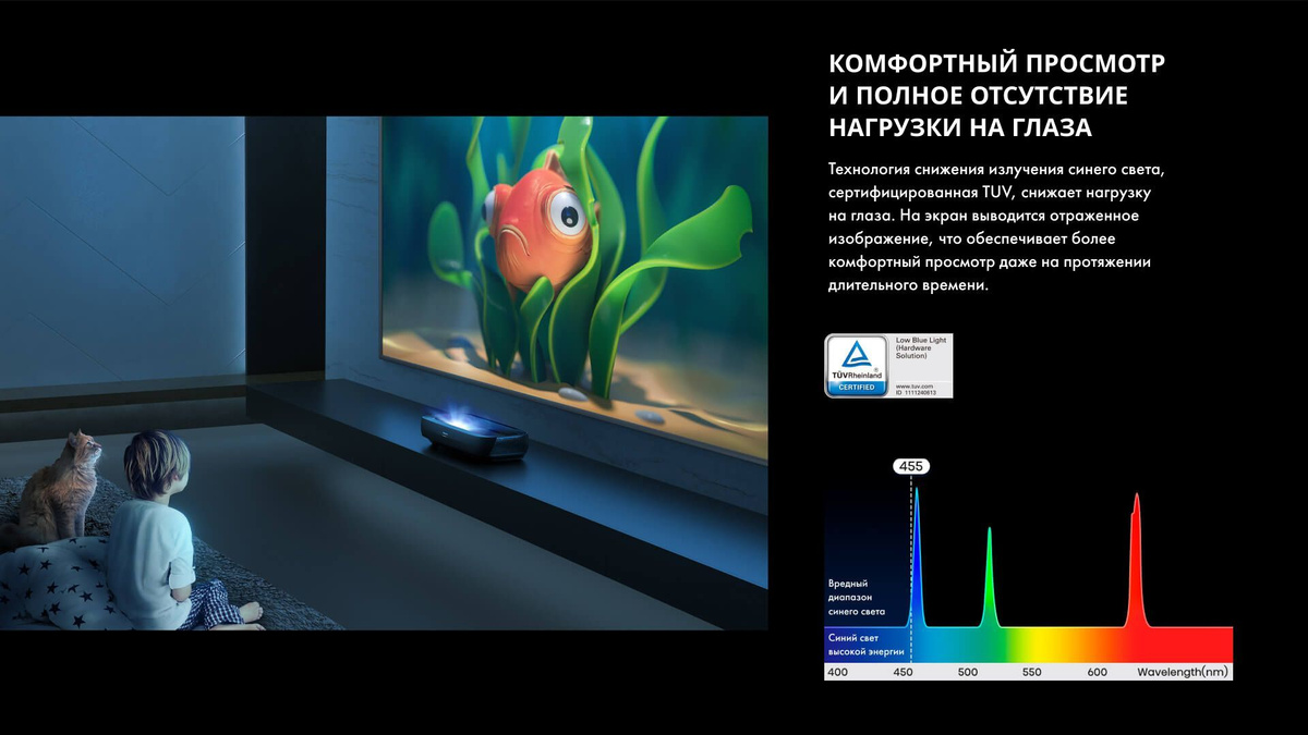 Hisense Телевизор лазерный проекционный Laser TV 100L9H + проектор, 25 ...