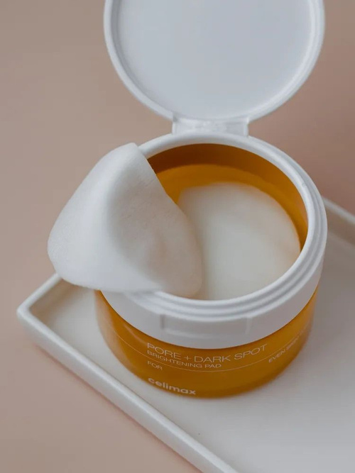 Celimax Профессиональные, осветляющие пэды для лица Pore + Dark