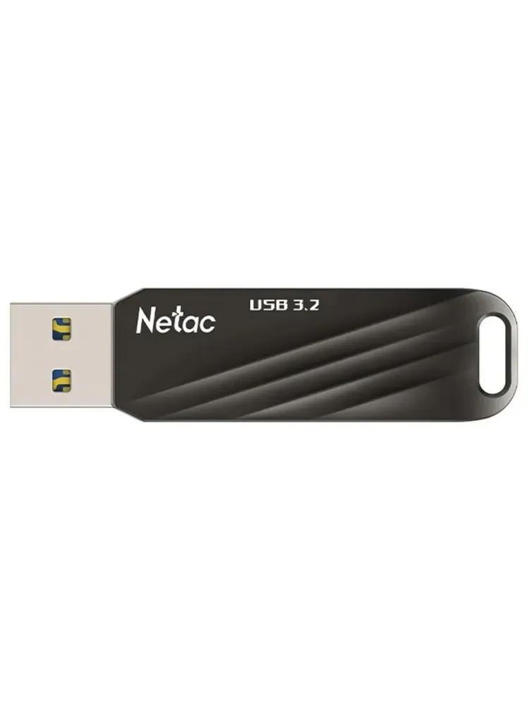Netac US11 128 ГБ USB-флеш-накопитель, USB 3.2 / USB Type-C, металл, черный, 128 ГБ, фото 4