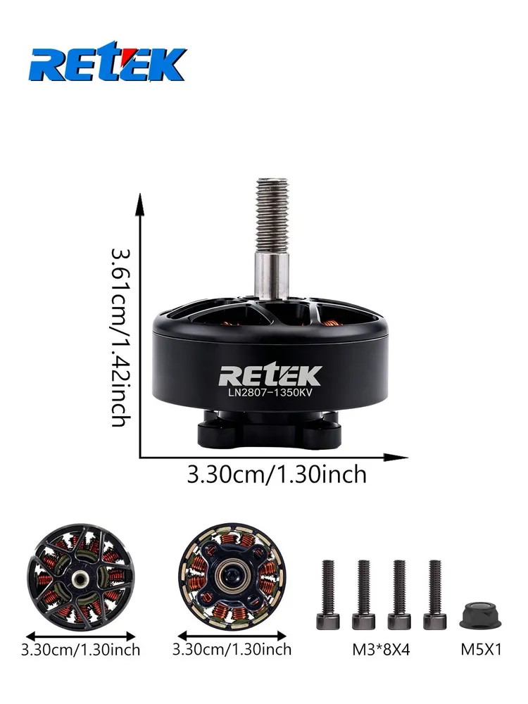 (4шт.) 2807 1350KV DIY Высокопроизводительный бесщеточный двигатель., 4 шт, фото 3