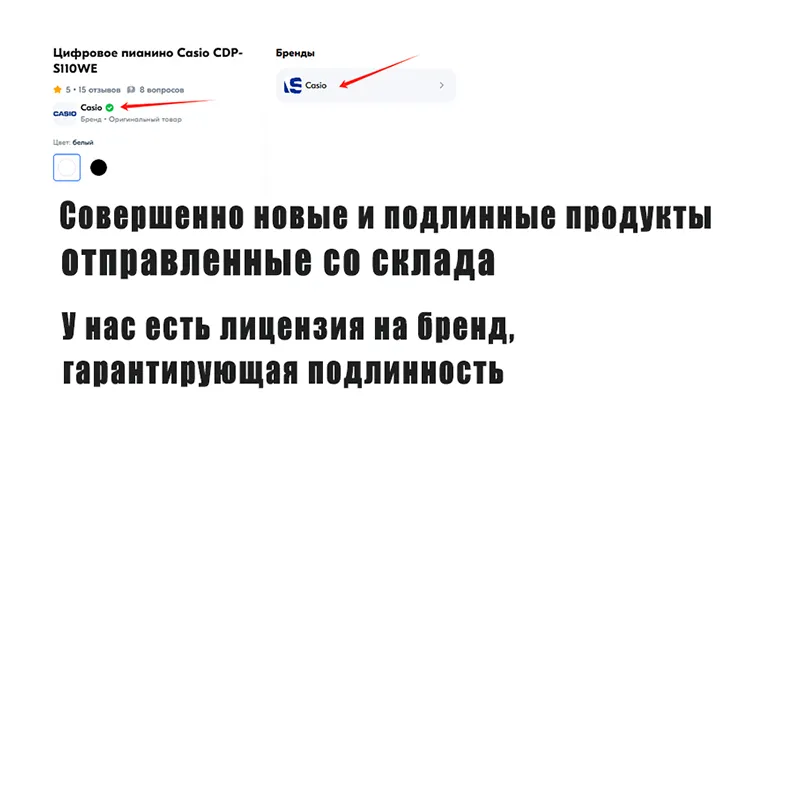 Casio CDP-S160BK Цифровое пианино, вариант, фото 5