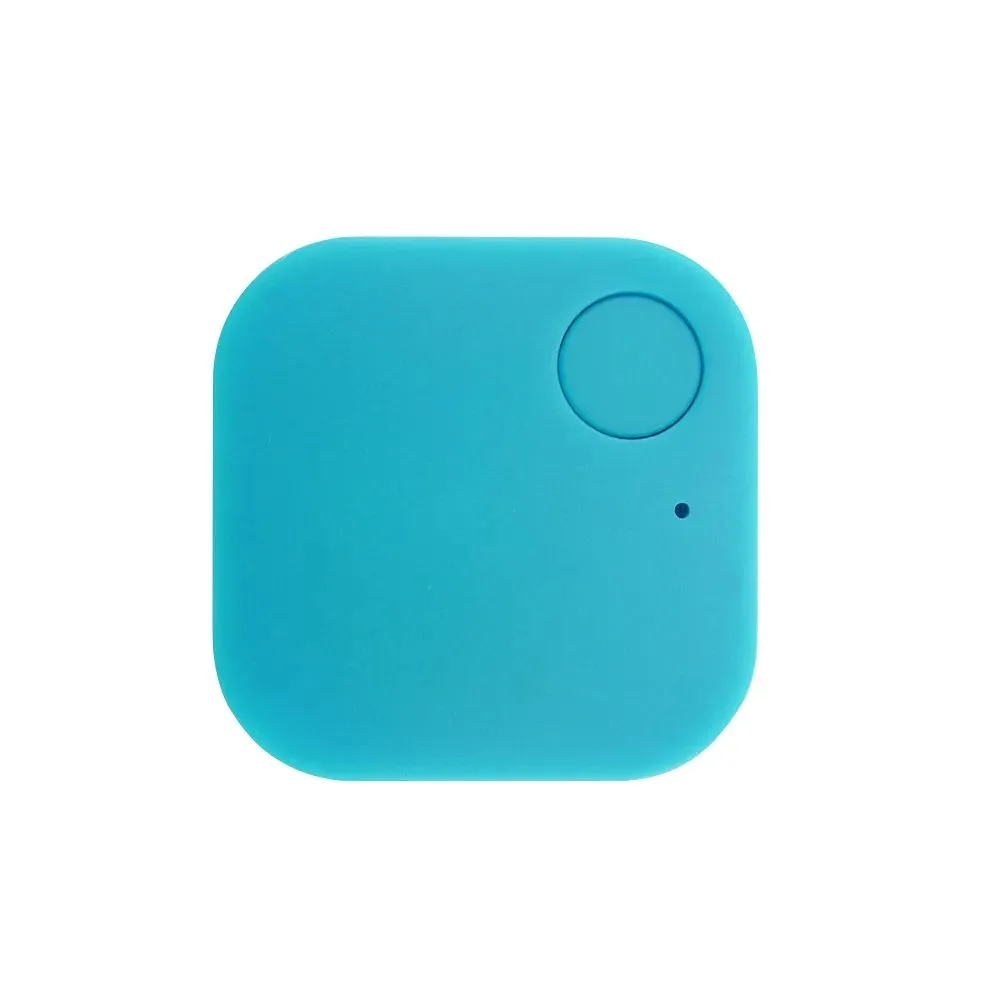 Bluetooth-Трекер для поиска вещей+Bluetooth-кнопка для селфи, голубой., голубой, фото 5