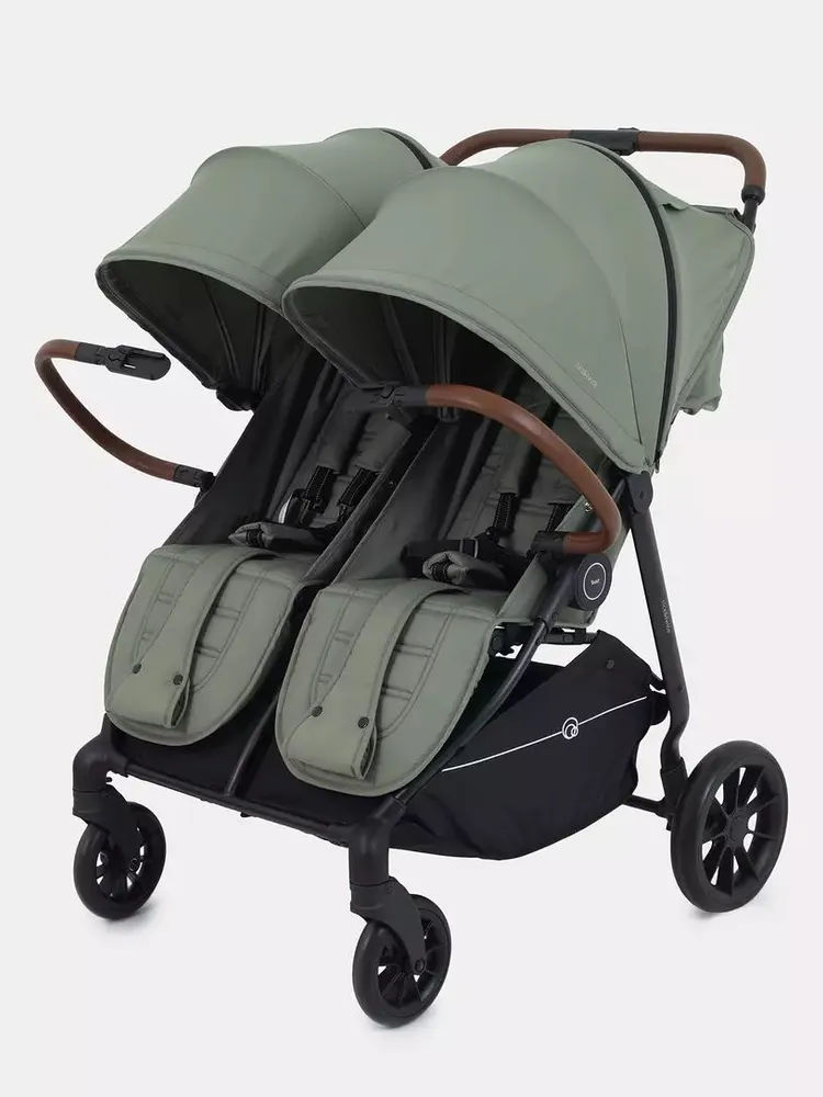 Коляска для двойни Rant Twinny RA151 Olive, вариант, фото 4