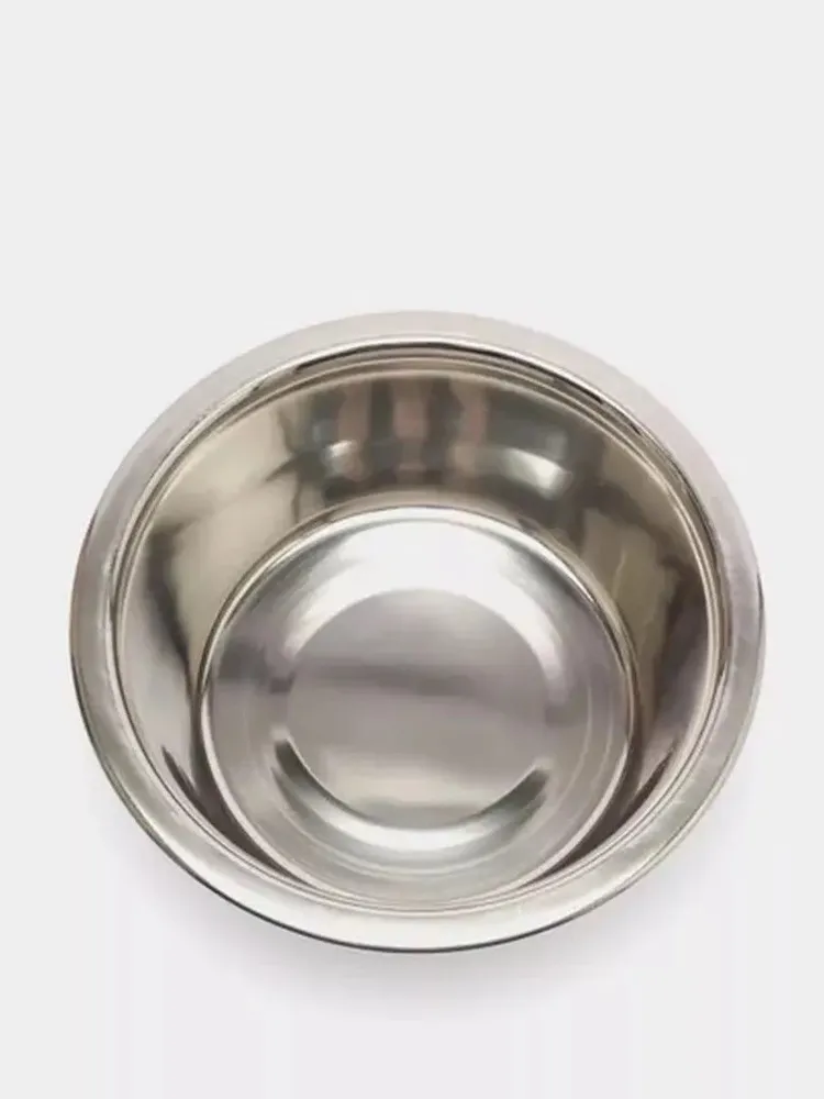Миска металлическая 1,9 л арт VM2600D, 1,9 л, фото 3